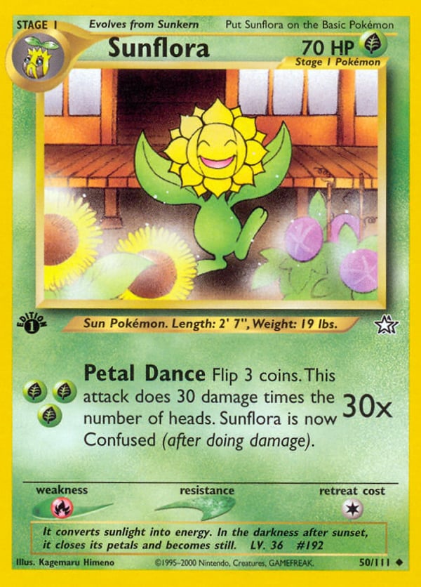 Sunflora – Uncommon – Neo Genesis