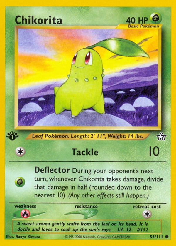 Chikorita – Common – Neo Genesis