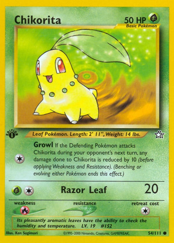 Chikorita – Common – Neo Genesis