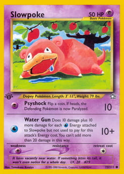 Slowpoke – Common – Neo Genesis