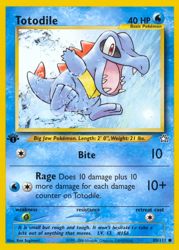 Totodile – Neo Genesis