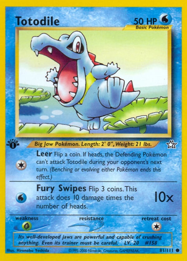 Totodile – Neo Genesis