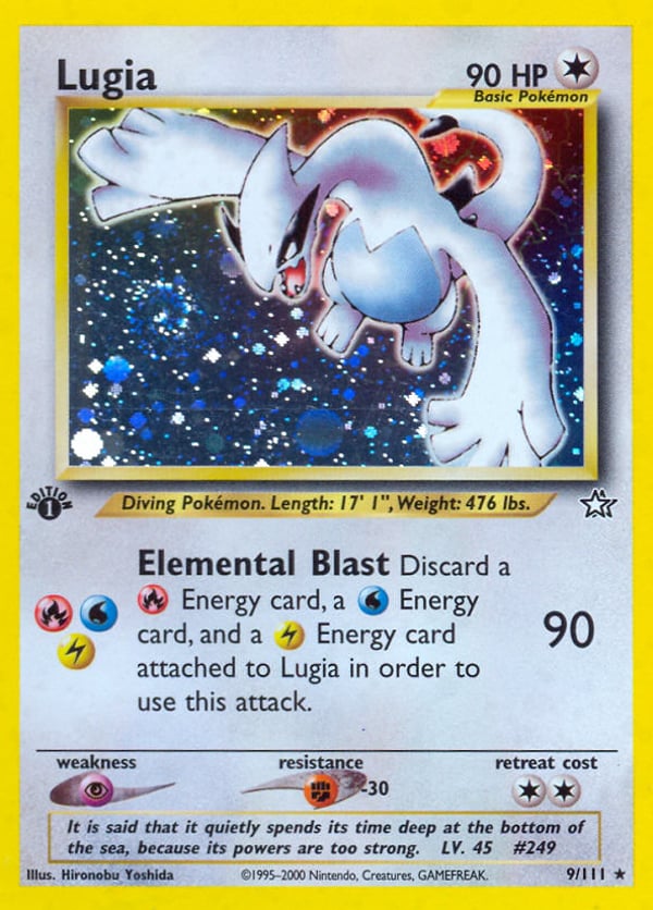 Lugia – Rare Holo – Neo Genesis