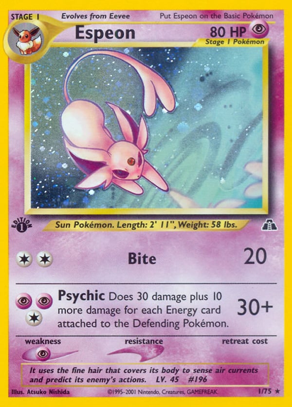 Espeon – Rare Holo – Neo Discovery