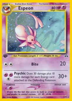Espeon – Rare Holo