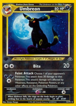 Umbreon – Rare Holo