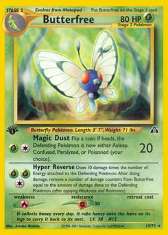 Butterfree – Rare