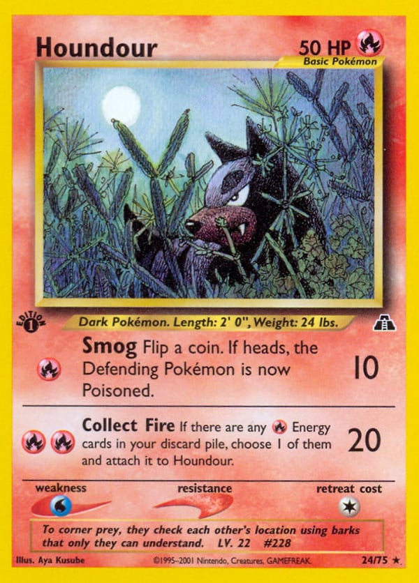 Houndour – Neo Discovery
