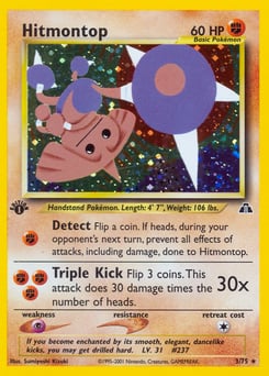 Hitmontop – Rare Holo
