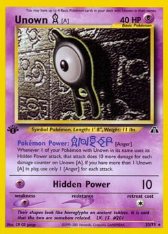 Unown [A] – Rare