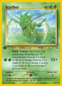 Scyther – Uncommon – Neo Discovery