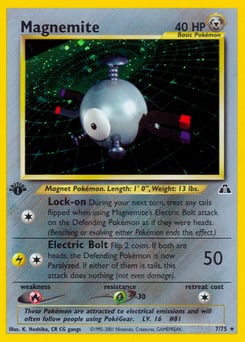 Magnemite – Rare Holo