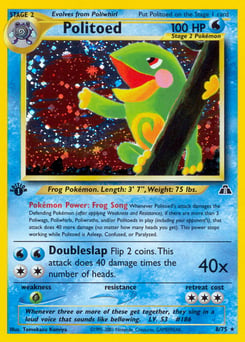 Politoed – Rare Holo