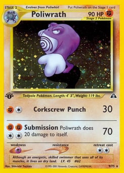 Poliwrath – Rare Holo