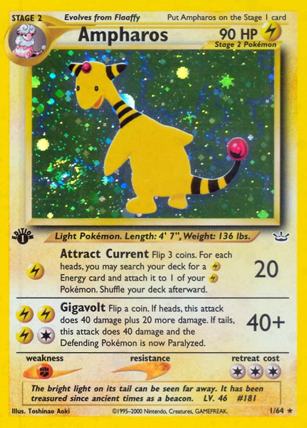 Ampharos – Neo Revelation