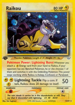 Raikou – Rare Holo