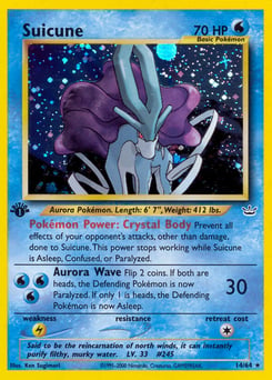 Suicune – Rare Holo