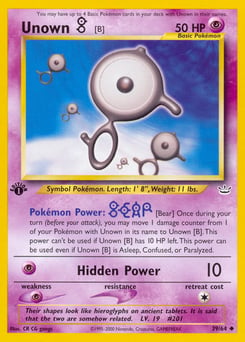 Unown [B] – Uncommon