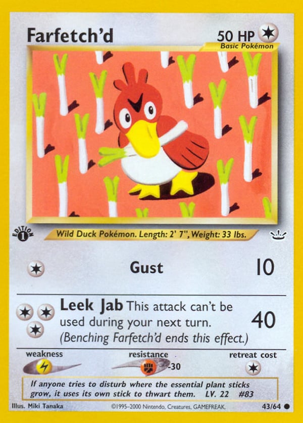 Farfetch'd – Neo Revelation