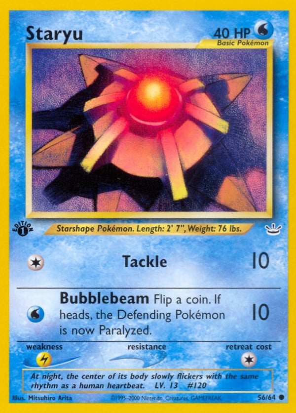 Staryu – Common – Neo Revelation