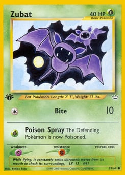 Zubat – Common – Neo Revelation