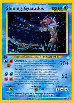 Shining Gyarados – Rare Shining – Neo Revelation
