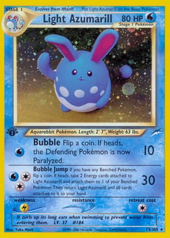 Light Azumarill – Rare Holo