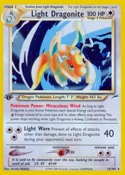 Light Dragonite – Rare Holo
