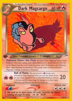 Dark Magcargo – Rare