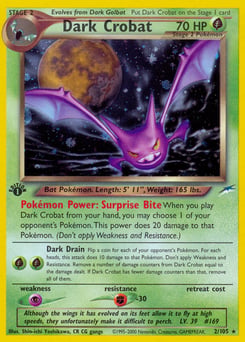 Dark Crobat – Rare Holo