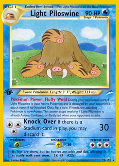 Light Piloswine – Rare