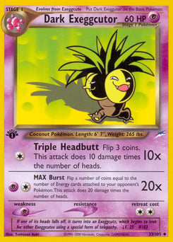 Dark Exeggutor – Uncommon