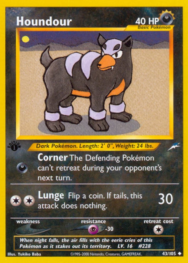 Houndour – Neo Destiny