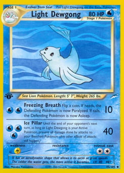 Light Dewgong – Uncommon
