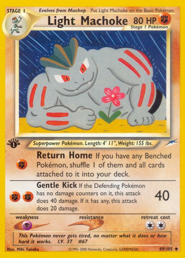 Light Machoke – Uncommon – Neo Destiny