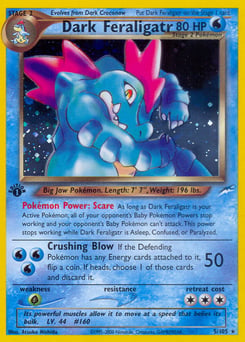 Dark Feraligatr – Rare Holo