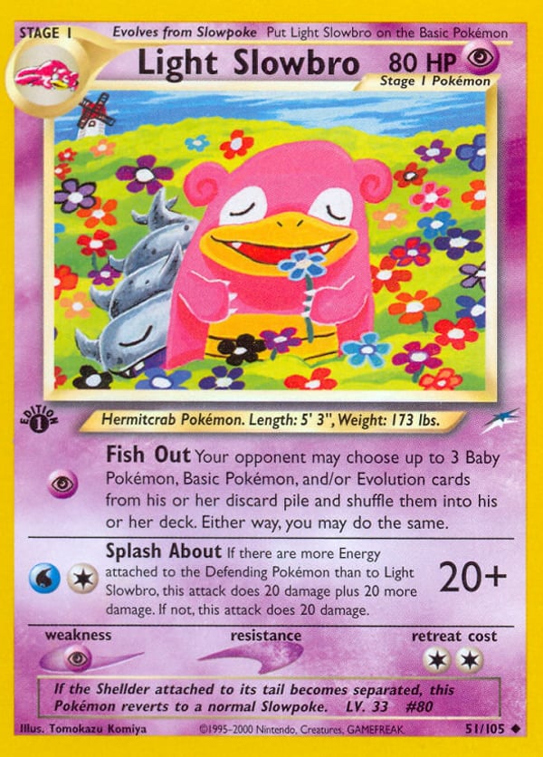 Light Slowbro – Uncommon – Neo Destiny
