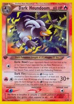 Dark Houndoom – Rare Holo