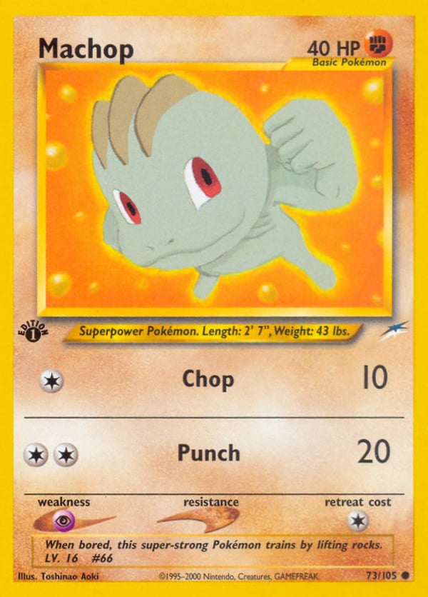 Machop – Common – Neo Destiny