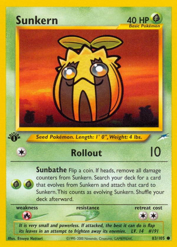 Sunkern – Neo Destiny