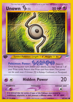 Unown [S] – Common