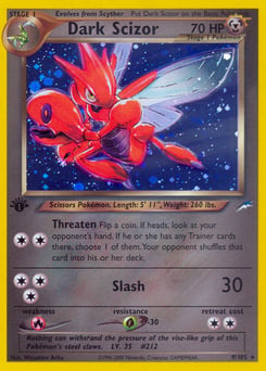 Dark Scizor – Rare Holo