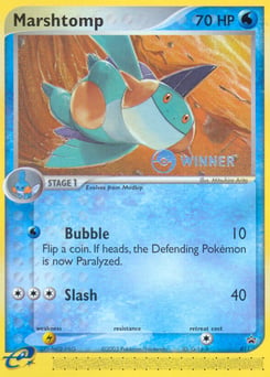 Marshtomp – Promo – Nintendo Black Star Promos