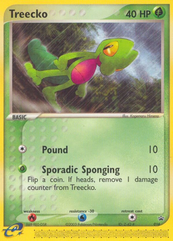 Treecko – Nintendo Black Star Promos
