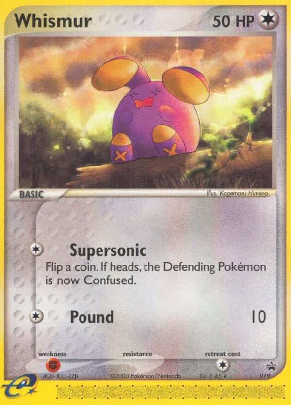 Whismur – Promo – Nintendo Black Star Promos