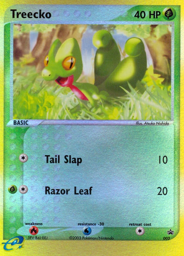Treecko – Nintendo Black Star Promos