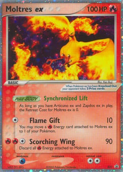 Moltres ex – Promo – Nintendo Black Star Promos