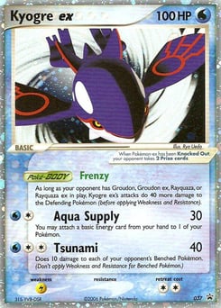 Kyogre ex – Promo