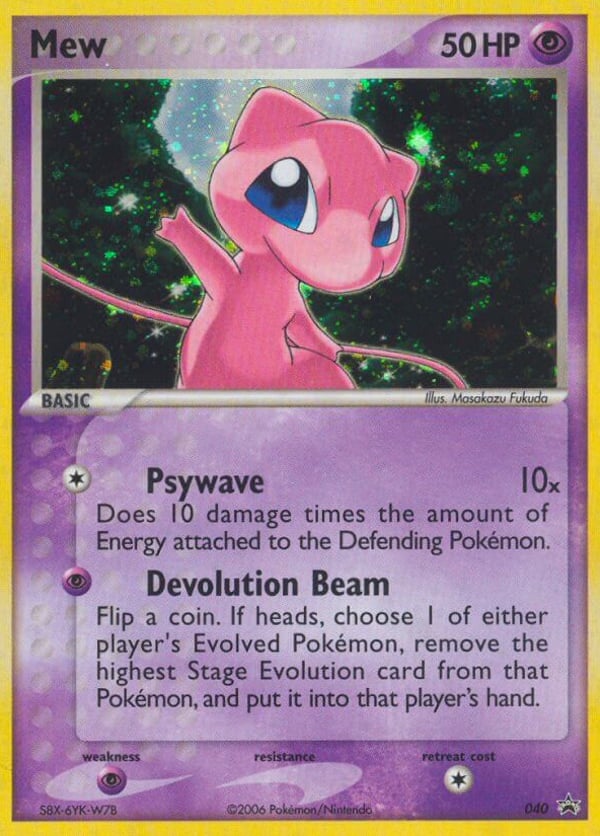 Mew – Promo – Nintendo Black Star Promos