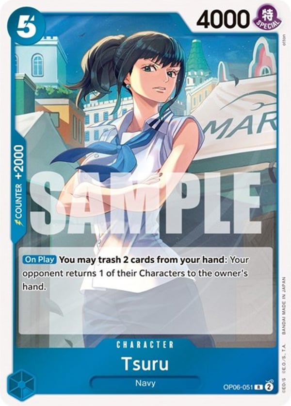 Tsuru OP06-051 — English OP-06 printing